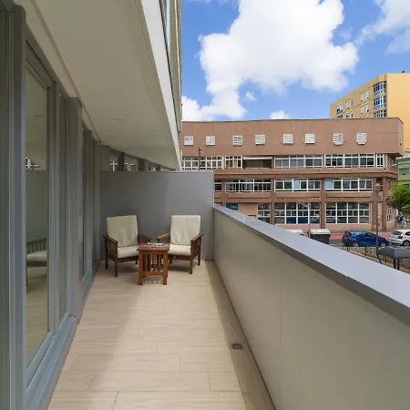 Homeforguest Modern In Canteras With Parking Appartamento *